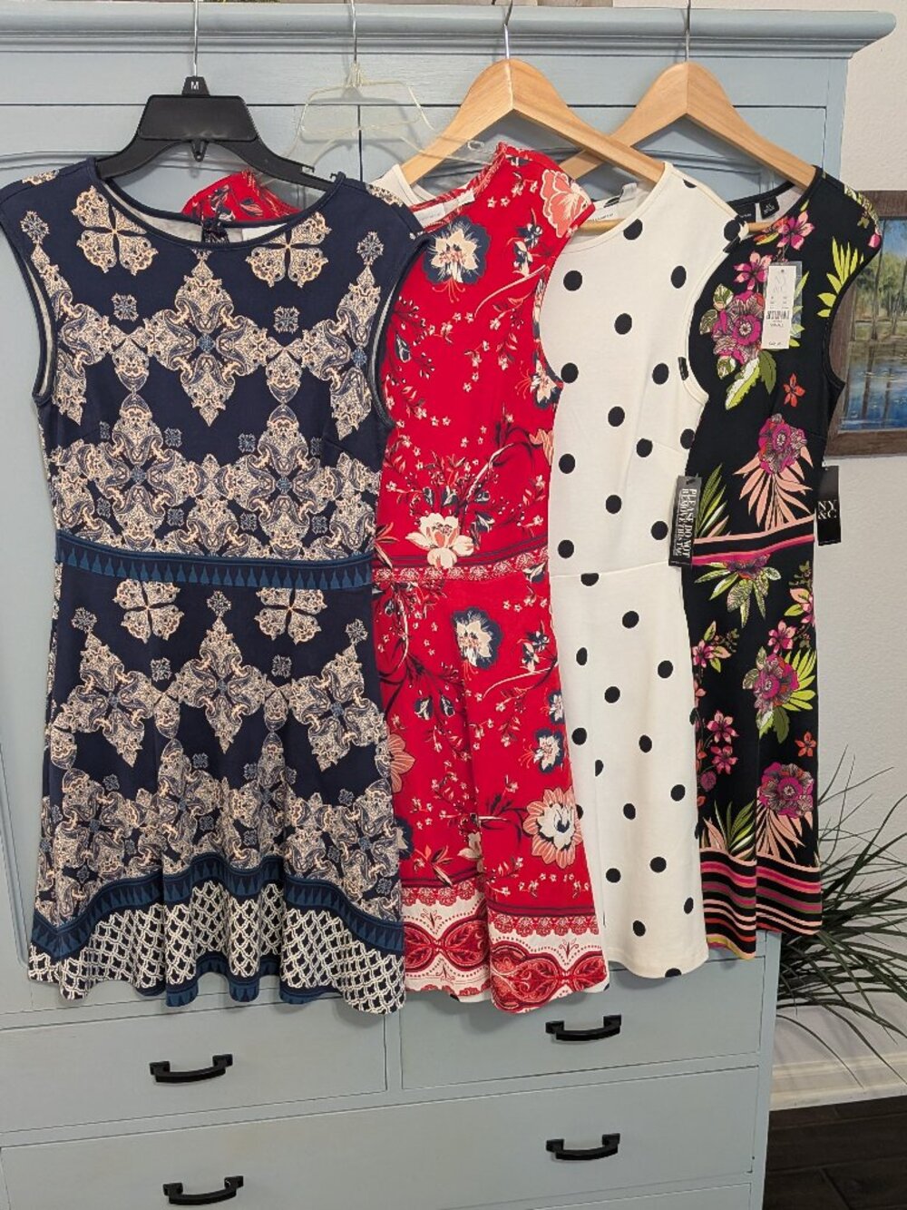 Bundle Fit/Flare 100% Cotton Dresses